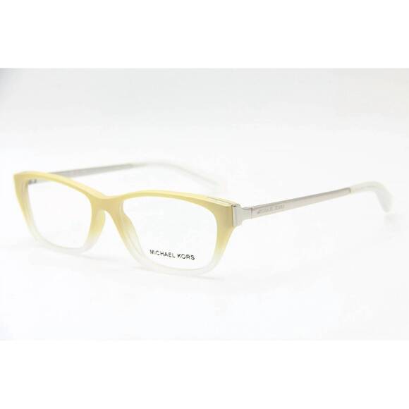 NEW MICHAEL KORS unisex - paramaribo rectangle eyeglasses in yellow